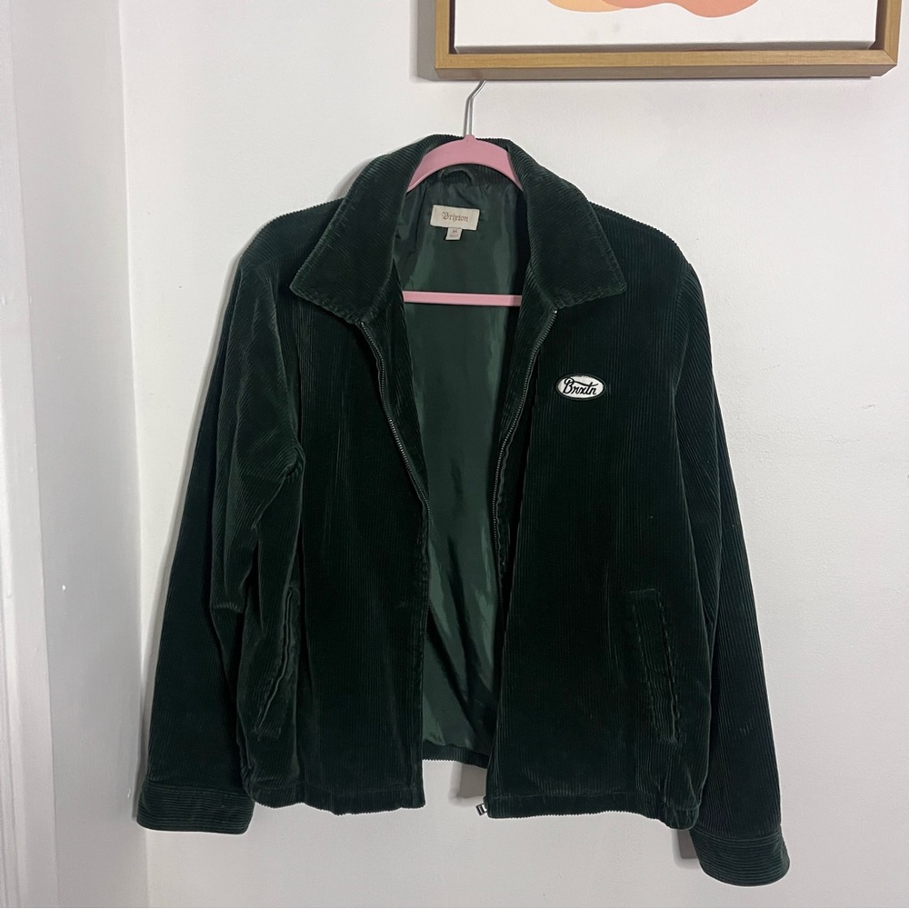 Brixton Women’s Utopia Ribbed Corduroy Utility Style Jacket Size Medium View 6